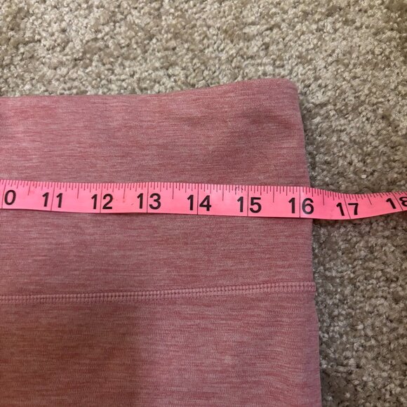 Gap GapFit Studio Sky High Legging, Pink/Blush Heather, Size Large #114 - Picture 7 of 7